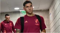 Rodrigo Villagra, con un pie afuera de River (Prensa River).