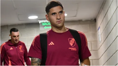 Rodrigo Villagra, con un pie afuera de River (Prensa River).