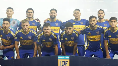 Boca enfrentó a Gimnasia en La Bombonera.