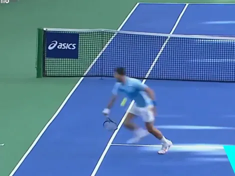 El punto imposible de Novak Djokovic en la despedida de Juan Martín Del Potro