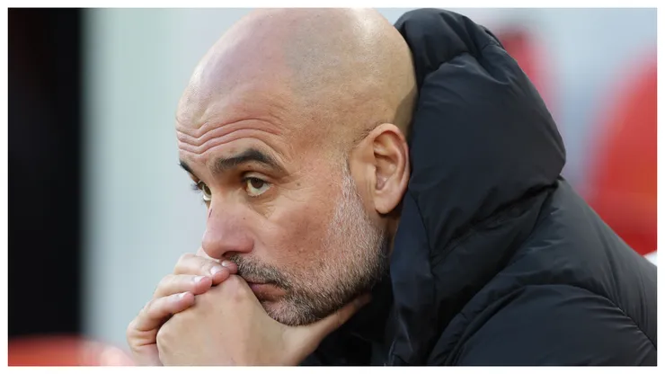 Pep Guardiola, el entrenador de Manchester City.