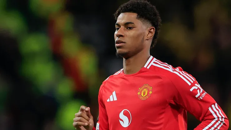 Marcus Rashford fue criticado por los hinchas del Manchester.