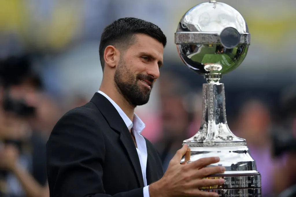 Nole con la Libertadores. (Foto: Getty).
