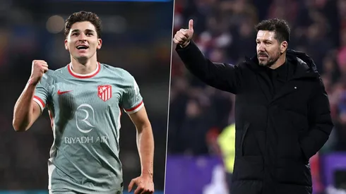 Julián Álvarez ya anotó 10 goles en el Atlético de Madrid sobre 1248 minutos jugados.