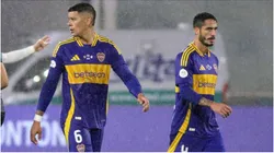 Marcos Rojo y Nicolás Figal