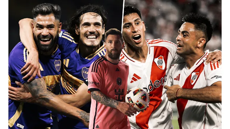 Los partidos morbo que tendrán Boca, River y Messi en el Mundial de Clubes 2025