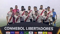 El equipo titular de River ante Atlético Mineiro.