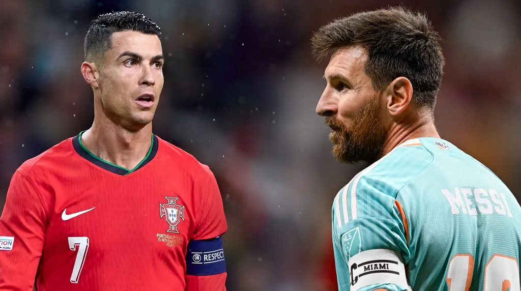 Cristiano Ronaldo y Lionel Messi, de los mejores jugadores en la historia.