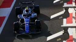 Franco Colapinto en Abu Dhabi a bordo de su Williams