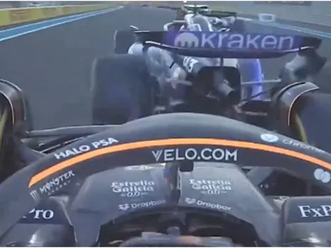 El insólito choque de Piastri a Colapinto que lo sacó del Gran Premio de Abu Dhabi
