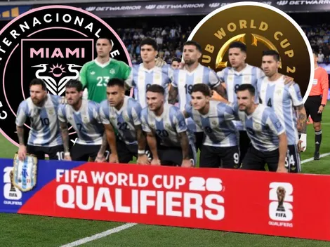 Un jugador de la Scaloneta planteó abiertamente jugar el Mundial de Clubes 2025 para el Inter Miami de Lionel Messi