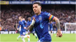 Enzo Fernández convirtió ante Tottenham