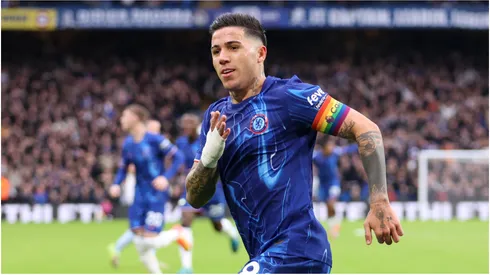 Enzo Fernández convirtió ante Tottenham