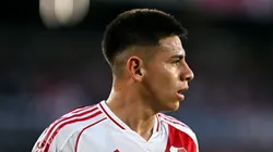 Claudio Echeverri jugó su último partido en el Más Monumental.