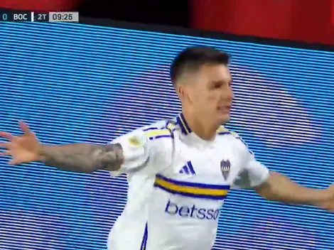 El gol de Kevin Zenón para que Boca se adelante ante Newell's en Rosario