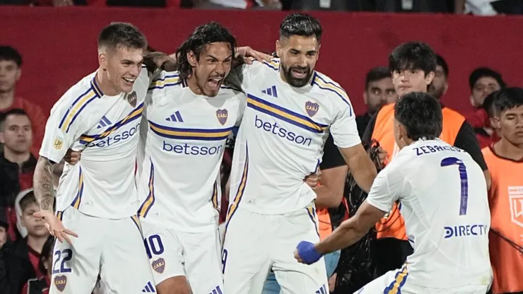 Boca celebra la victoria ante Newell's.
