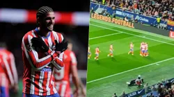 Rodrigo De Paul fue aplaudido y ovacionado por los hinchas del Atlético de Madrid tras su gol vs. Sevilla.