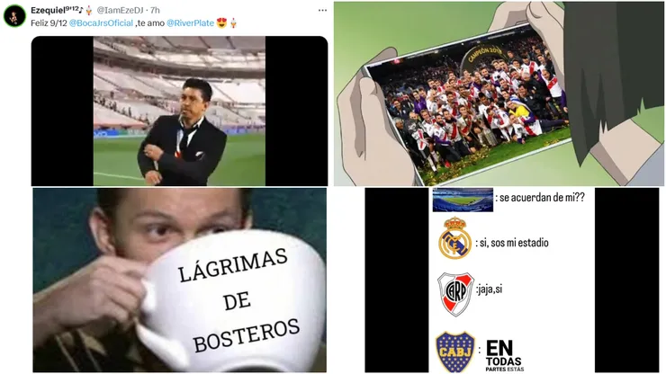 Los hinchas de River inundaron las redes sociales de memes contra su clásico rival