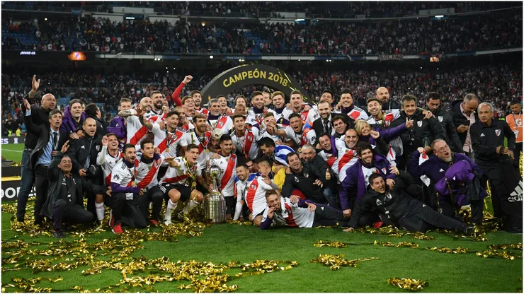 El festejo de River tras la conquista más importante de su historia
