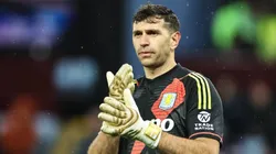 Dibu Martínez, arquero de Aston Villa.