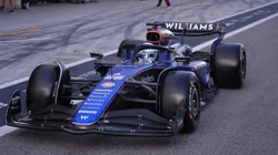 Carlos Sainz, en las pruebas de postemporada de la F1 con Williams.