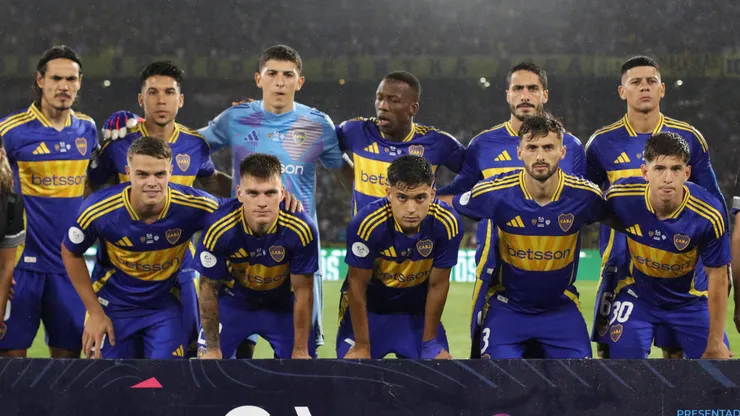La formación titular de Boca bajo las órdenes de Fernando Gago