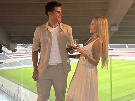 Federico Coria festejó su casamiento en el Monumental: "El mejor lugar del mundo"