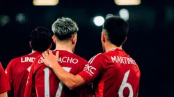 Alejandro Garnacho y Lisandro Martínez.