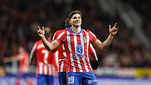 Julián Álvarez, goleador del Atlético de Madrid.