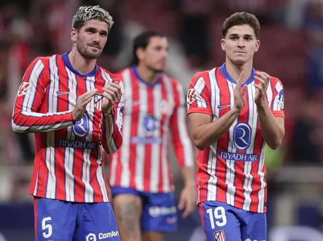Un histórico del Atlético de Madrid llenó de elogios a Rodrigo De Paul y a Julián Álvarez