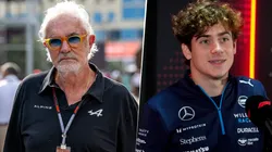 Flavio Briatore y Colapinto.