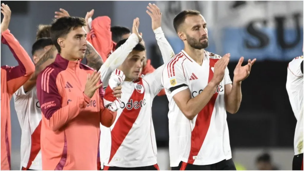 River viene de golear 4 a 0 a Rosario Central. (Foto: IMAGO).
