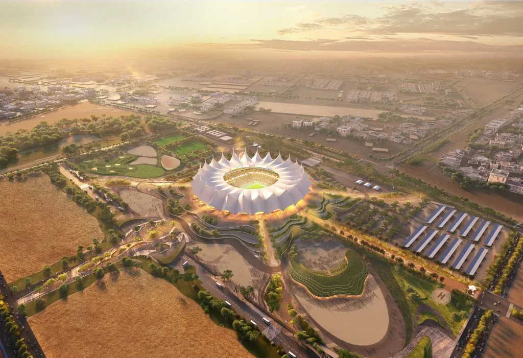 King Fahd Stadium, otro de los estadios de Riyahd.