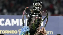 El trofeo de la Liga Profesional de Fútbol.