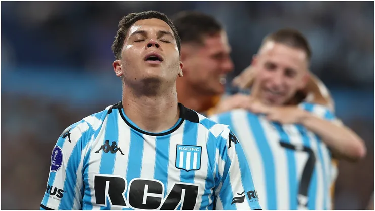 Juanfer Quintero, futbolista de Racing.