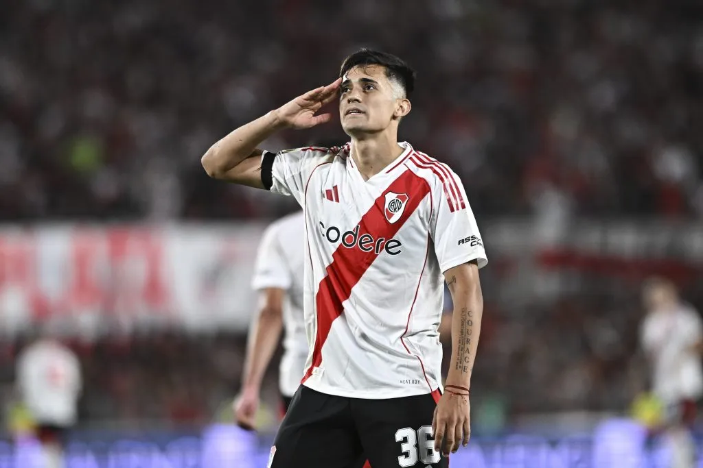 Pablo Solari viene de convertir por duplicado ante Rosario Central. (Foto: Getty).