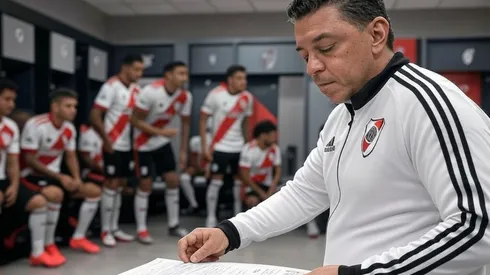 Marcelo Gallardo analiza el futuro de los jugadores de River.