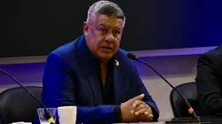 Claudio Tapia en el comité ejecutivo de este 13 de diciembre