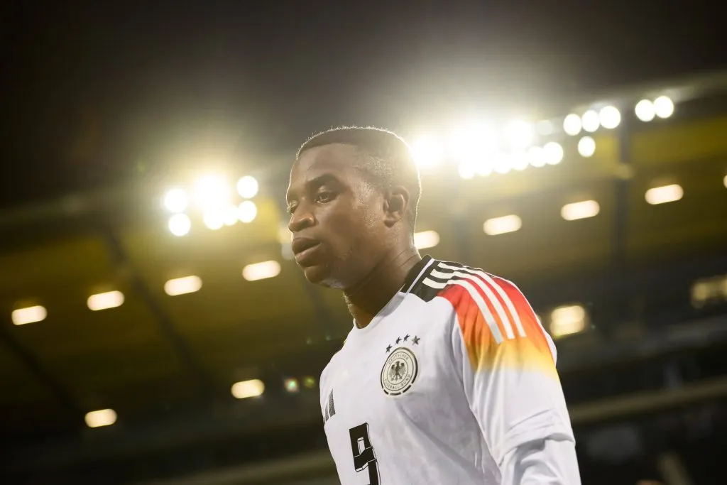 Moukoko con la Selección de Alemania (IMAGO)