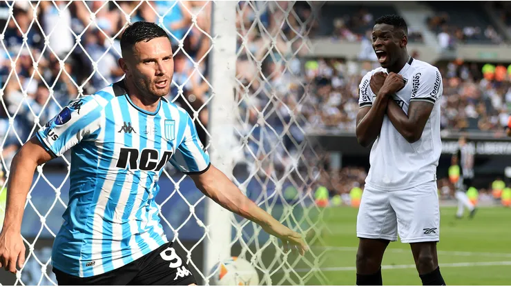 Racing y Botafogo se enfrentan en la Recopa Sudamericana.