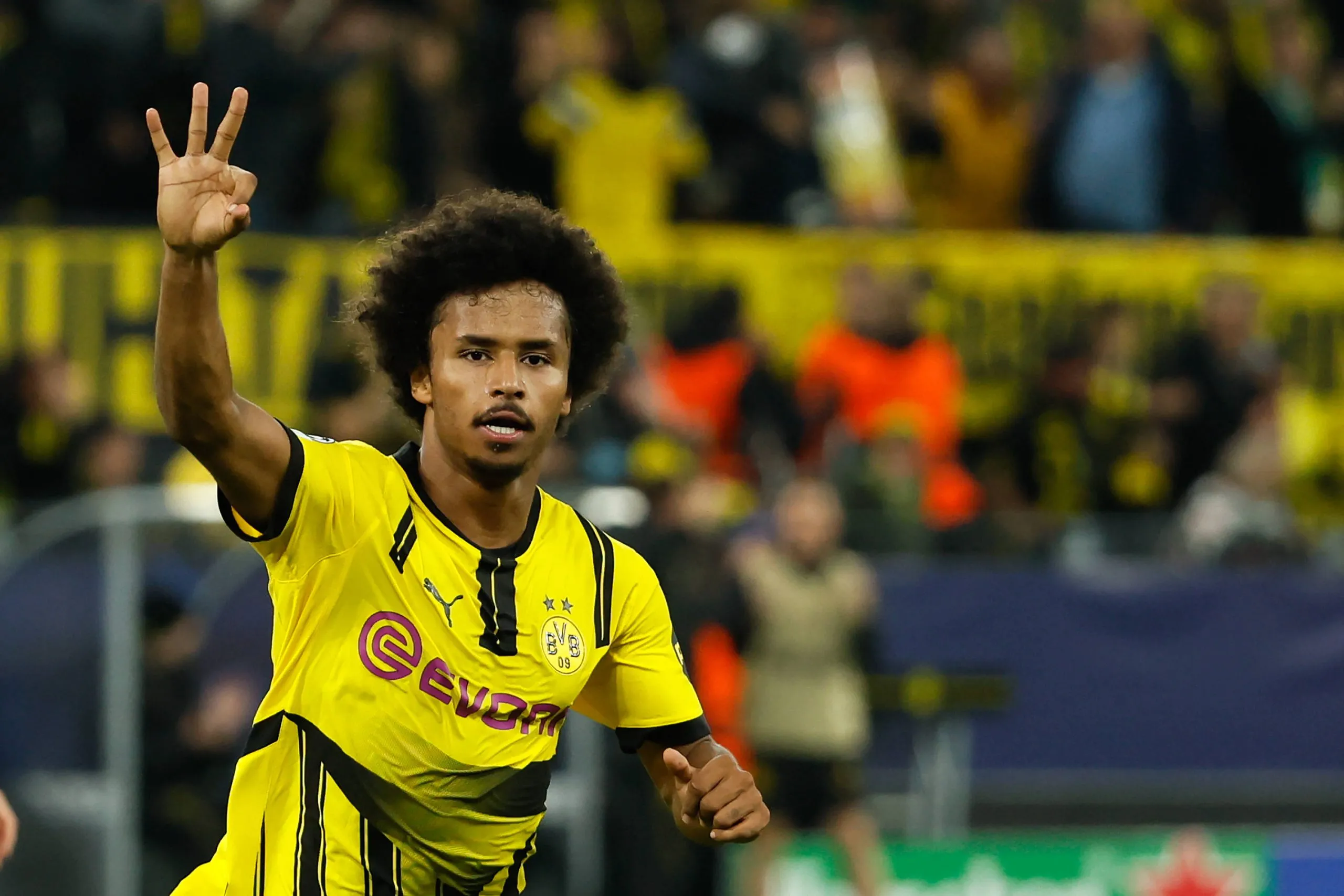 Karim Adeyemi, delantero de Borussia Dortmund. (IMAGO)