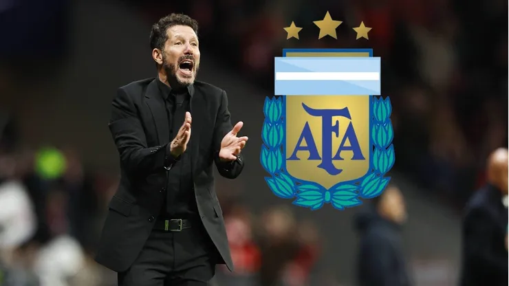 Diego Simeone dejó en claro que quiere dirigir a la Selección Argentina, pero que ahora disfruta de su proceso en el Atlético de Madrid.
