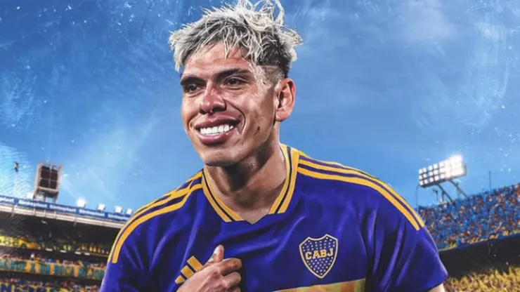 Carlos Palacios, el primer refuerzo de Boca