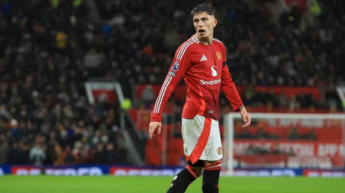 Alejandro Garnacho, jugador del Manchester United.