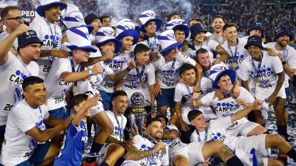 Vélez, el reciente campeón de la Liga Profesional.