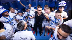 Vélez celebra la Liga Profesional
