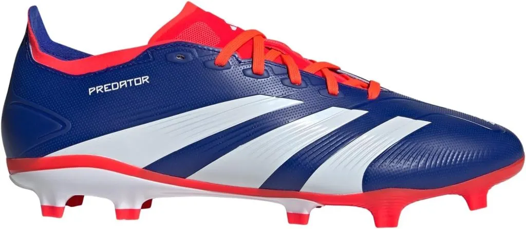 Los botines Predator de Adidas.
