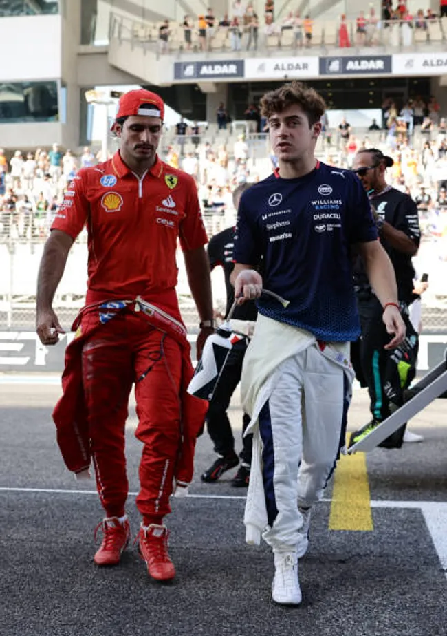 En caso de que esto suceda, Colapinto y Sainz podrían ser compañeros en Williams. Getty