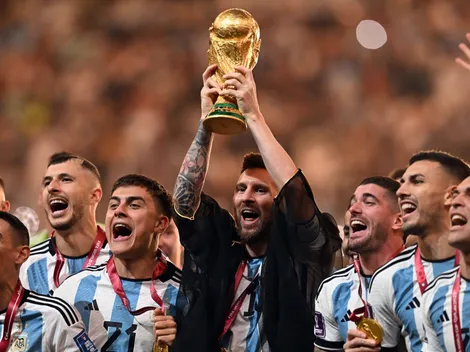 Equipo inglés celebró el segundo aniversario del título de Argentina en Qatar