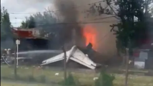 Jorge Brito no se encontraba a bordo del avión.